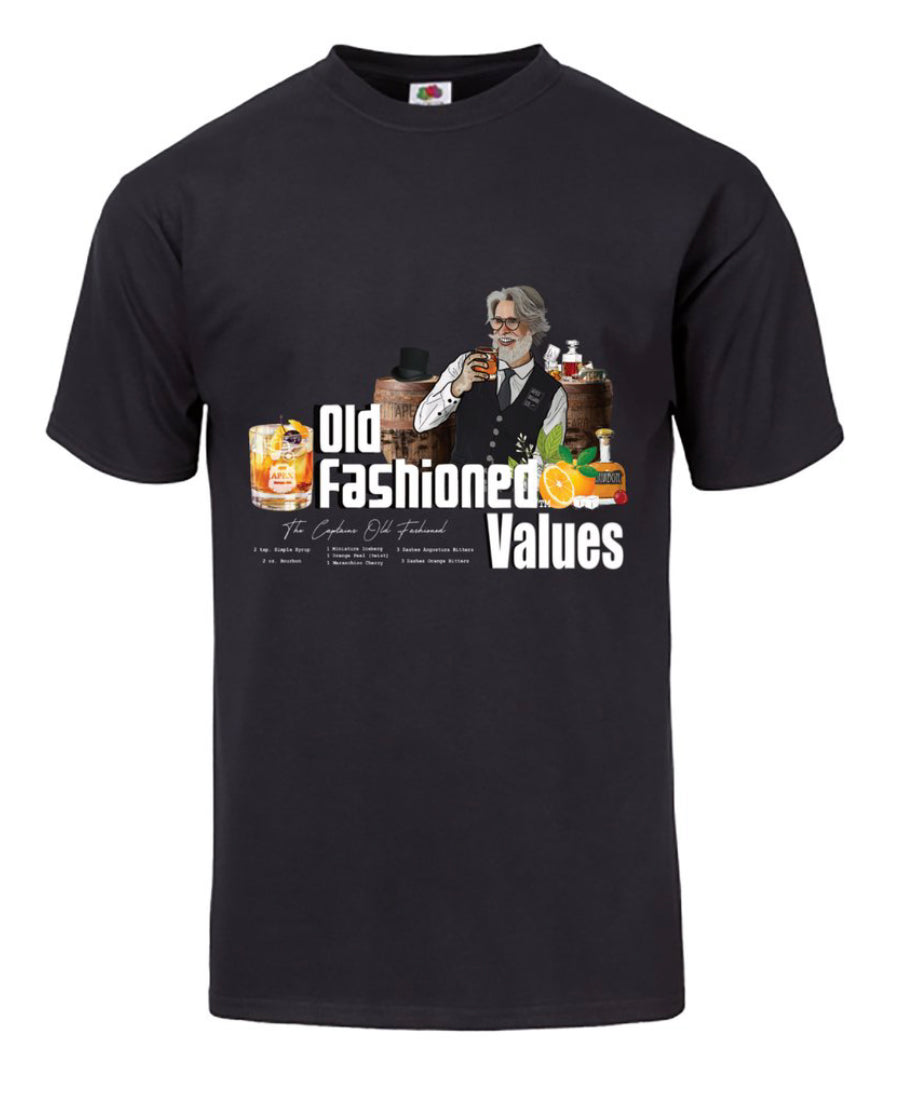 Apex Beard Co. Old Fashioned Values T-Shirt